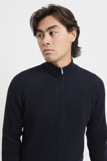 Maglia aperta con zip - 5