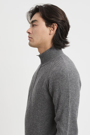 Maglia aperta con zip - 4