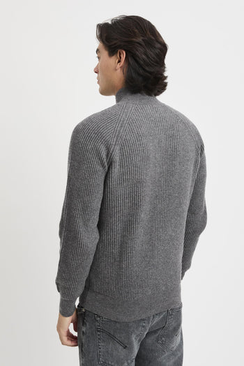 Maglia aperta con zip - 5