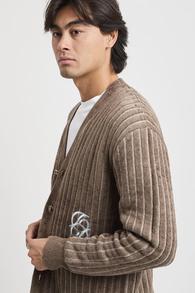 Cardigan con Monogramma