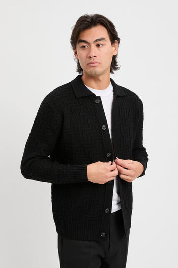 Cardigan punto diagonale - 2