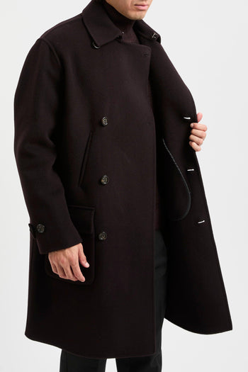 Cappotto doppiopetto over - 7