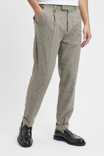 Pantalone chino quadrettini - 3