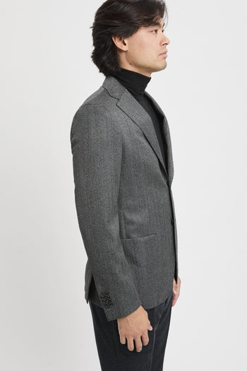 Giacca monopetto spigata - 4