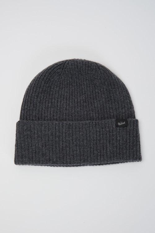 Cappello a costine in lana