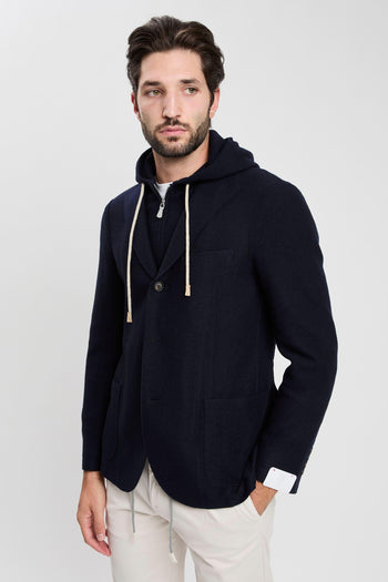 Giacca con pettorina in lana - 3