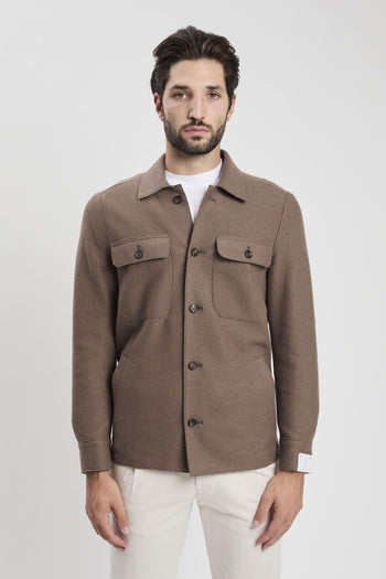 Overshirt in lana - 3