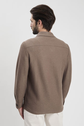 Overshirt in lana - 5