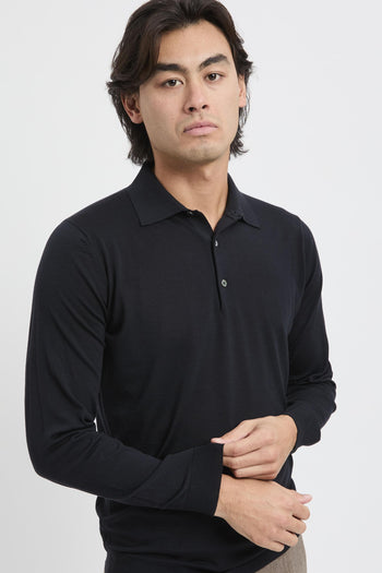 Maglia a polo in 180s Merino - 3