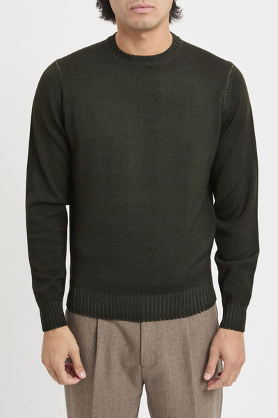 Girocollo in lana vergine