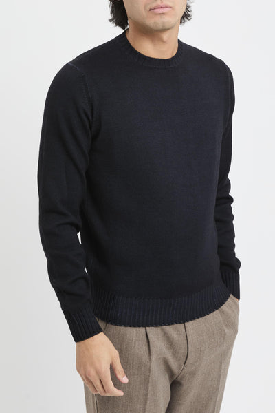 Girocollo in lana vergine