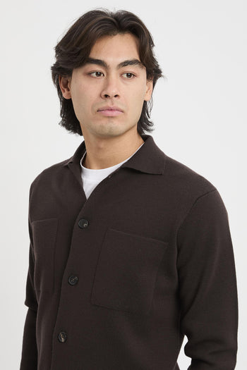Overshirt punto Milano - 5