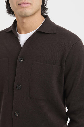 Overshirt punto Milano - 7