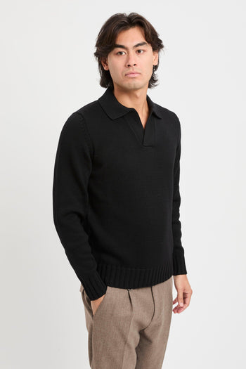 Polo in maglia in lana vergine - 2