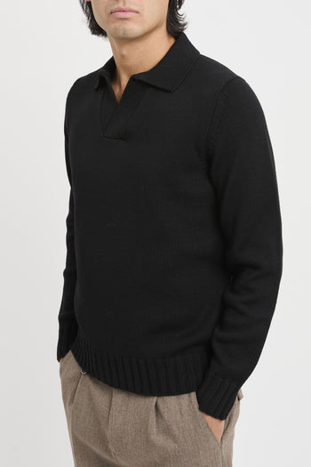 Polo in maglia in lana vergine - 3