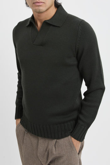 Polo in maglia in lana vergine - 3