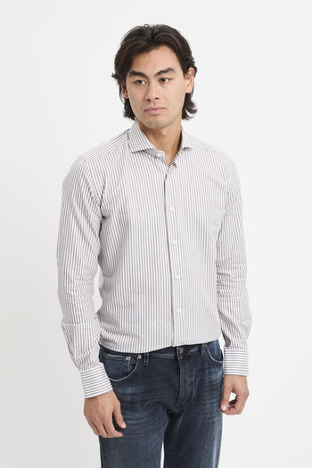 Camicia a righe in cotone - 2
