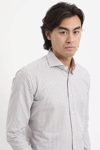 Camicia a righe in cotone - 5