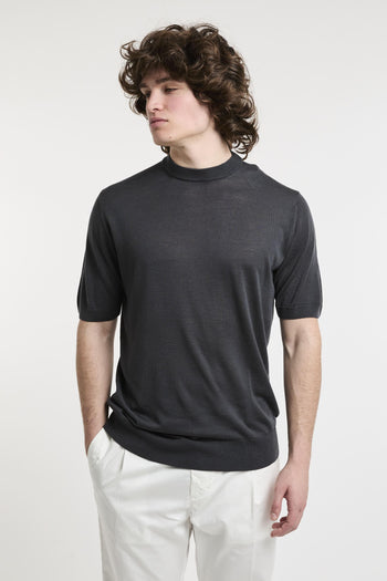 Maglia a manica corta in seta - 4