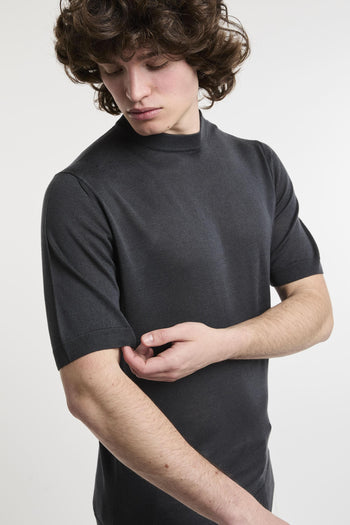 Maglia a manica corta in seta - 6