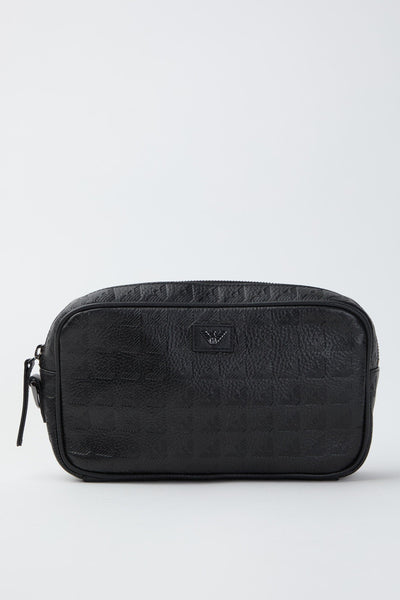 Beauty in pelle embossed eagle all over