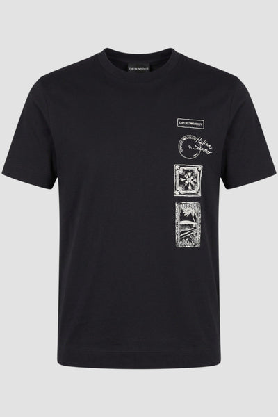 T-shirt in cotone con stampa