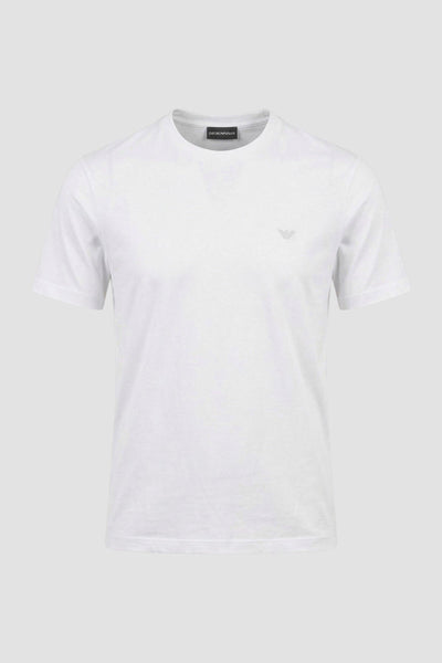 T-shirt in misto modal e seta