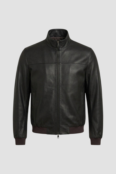 Blouson in nappa di agnello