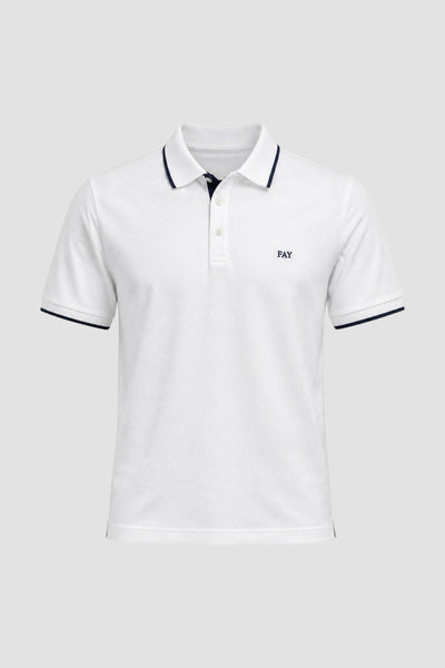 Polo Slim Fit in Piquet Stretch