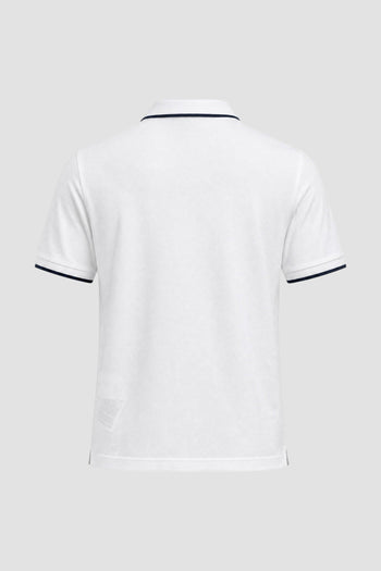 Polo Slim Fit in Piquet Stretch - 3