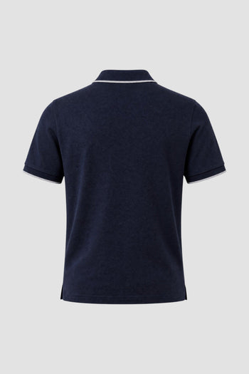 Polo Slim Fit in Piquet Stretch - 3