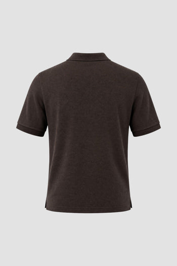 Polo Slim Fit in Piquet Stretch - 3