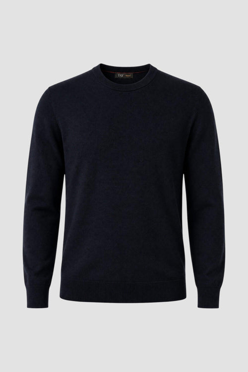 Pull Girocollo Travel in Cotone