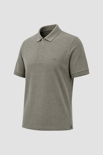 Polo Regular fit in Piquet Stretch - 2