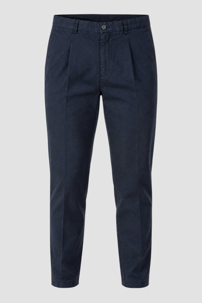 Pantaloni Regular Fit in Cotone Spigato