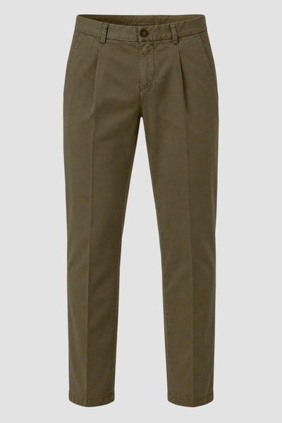 Pantaloni Regular Fit in Cotone Spigato