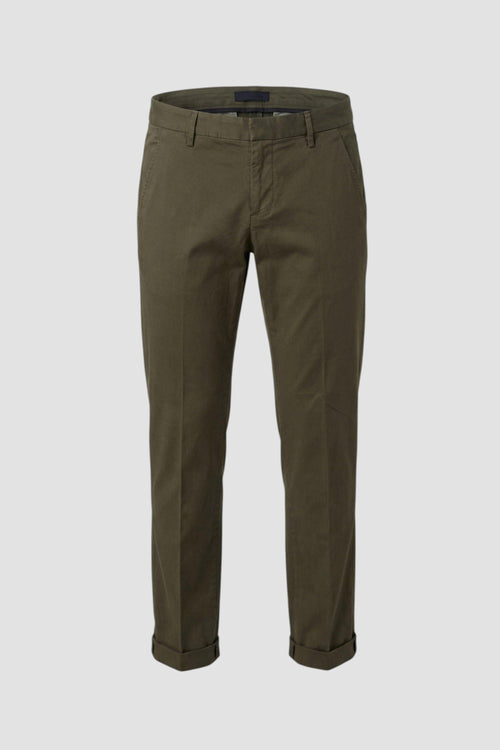 Pantalone Gaubert slim in gabardina leggera