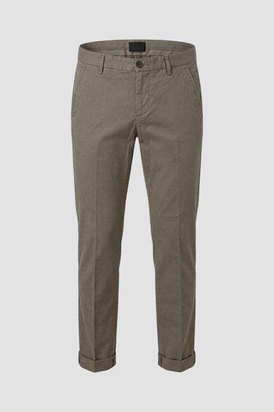 Pantalone Gaubert slim in gabardina leggera