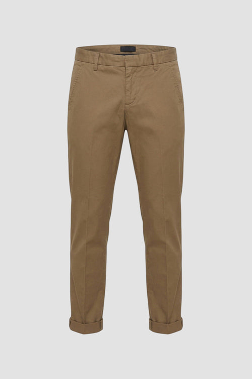 Pantalone Gaubert slim in gabardina leggera