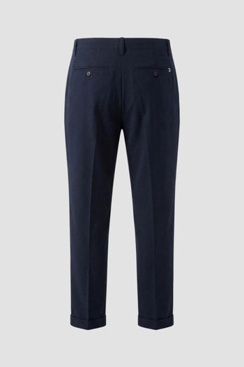 Pantalone Ben carrot in cotone tinto filo - 3