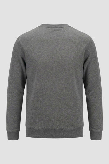 Felpa girocollo regular in cotone - 3