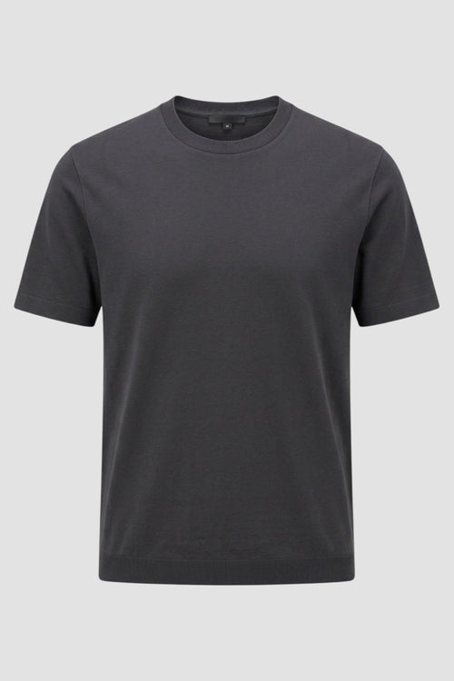 T-shirt in jersey knit effect