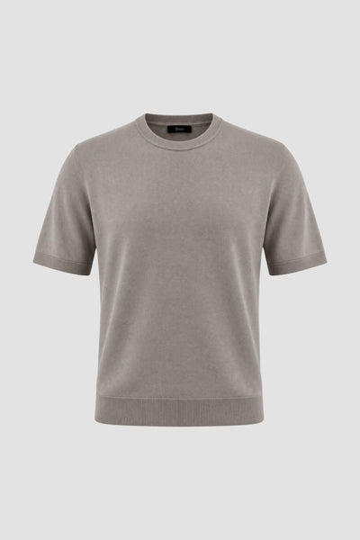 T-shirt in jersey knit effect