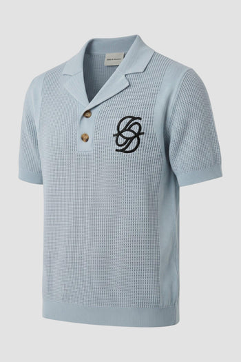 Polo in maglia con monogramma - 2