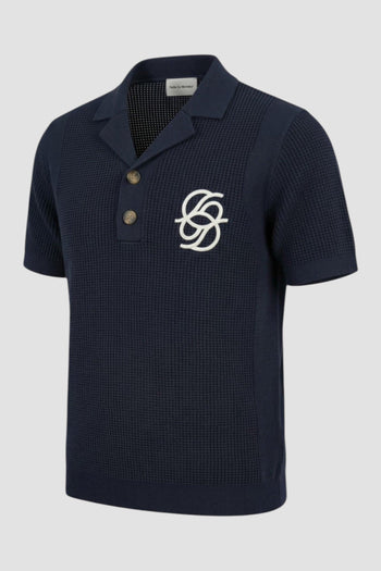 Polo in maglia con monogramma - 2