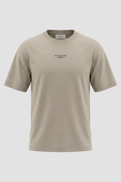 T-shirt con slogan