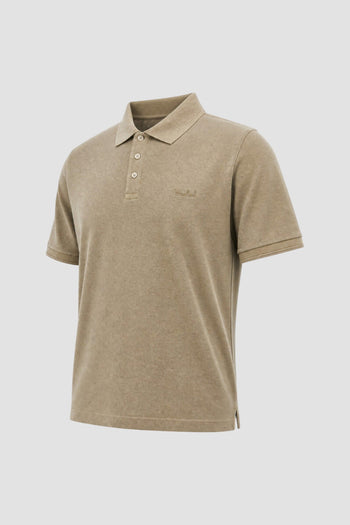 Polo Mackinack in piqué di cotone elasticizzato tinta in capo - 2