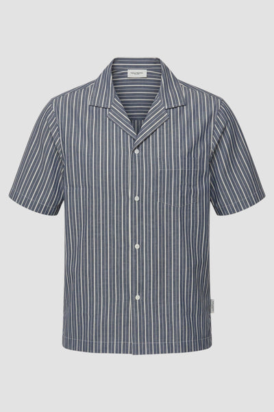 Camicia Boxy Fit in cotone a righe