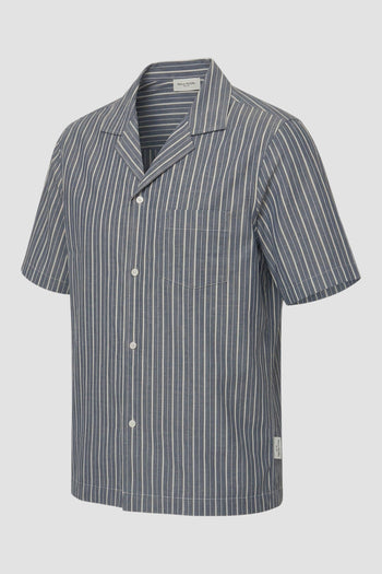 Camicia Boxy Fit in cotone a righe - 2