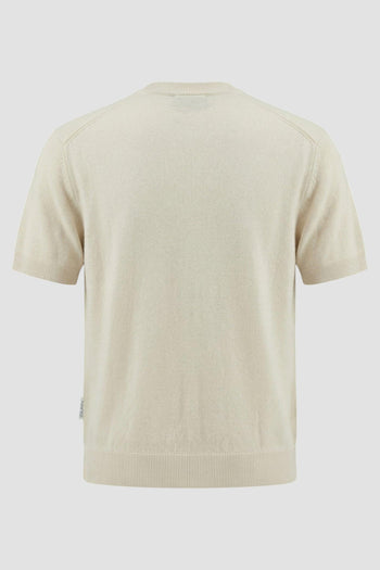 Maglia girocollo in seta bouclé - 3